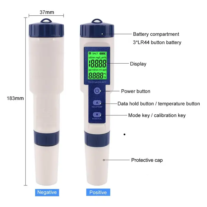 Testeur de qualité de l'eau professionnel
