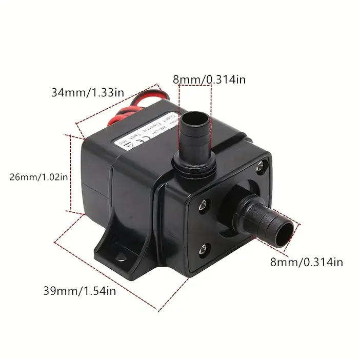 Pompe à eau électrique Portable 12V DC 4.8W