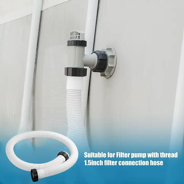 Tuyau de rechange pour pompe de filtration de piscine
