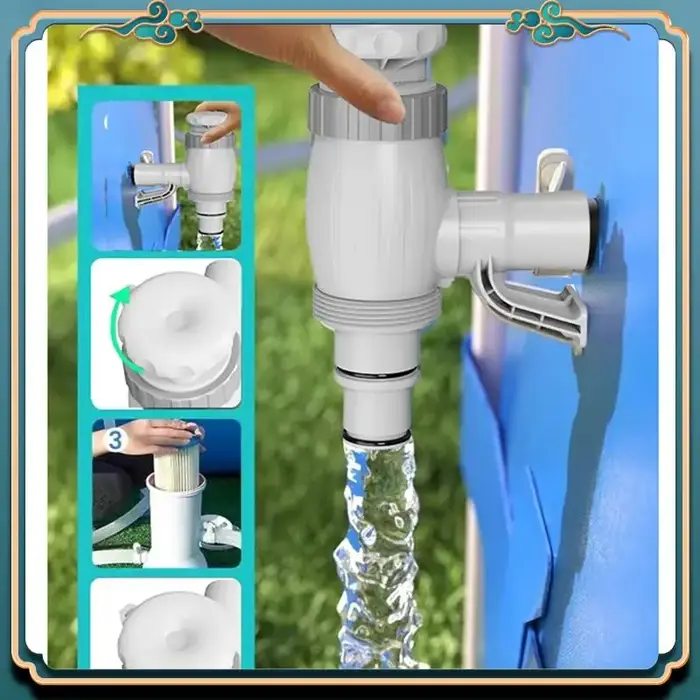 Dernier adaptateur de tuyau de piscine