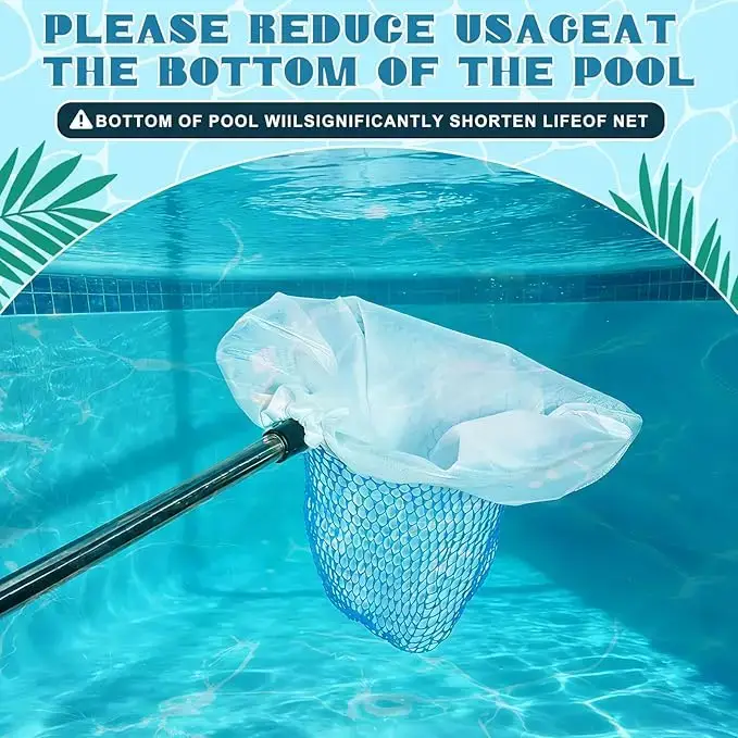 Sac filtrant de piscine réglable 26x22 pouces