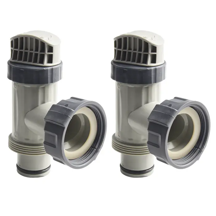 Valve à piston de piscine de remplacement, 2 pièces, pour Intex 1500 10747, ensemble de Valve à pist