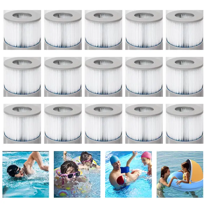 Kit de remplacement de cartouche filtrante pour spa gonflable MSPA