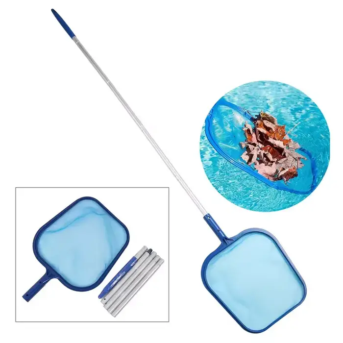 Filet d'écumoire de feuilles de piscine avec 5 Sections