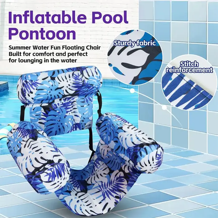 Fauteuil hamac gonflable pour piscine