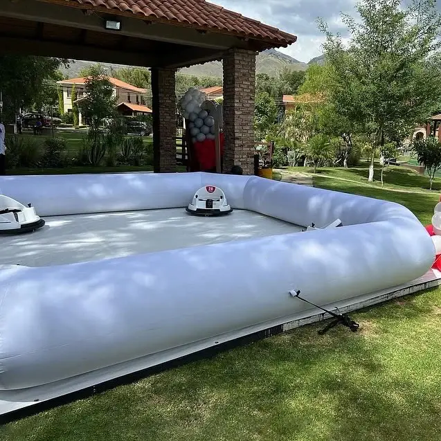 Piscine gonflable blanche