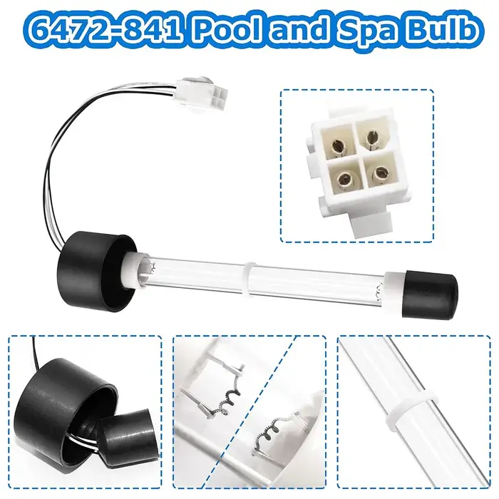 6472-841 remplacement d'ampoule de piscine et de Spa pour Sundance pour ampoule Clear Ray XL