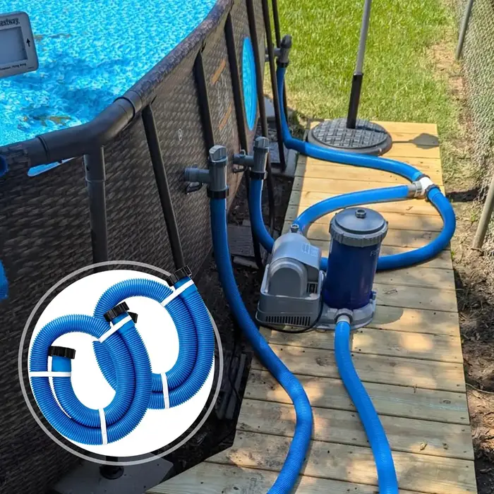 Tuyau de pompe de filtration de piscine de 150cm