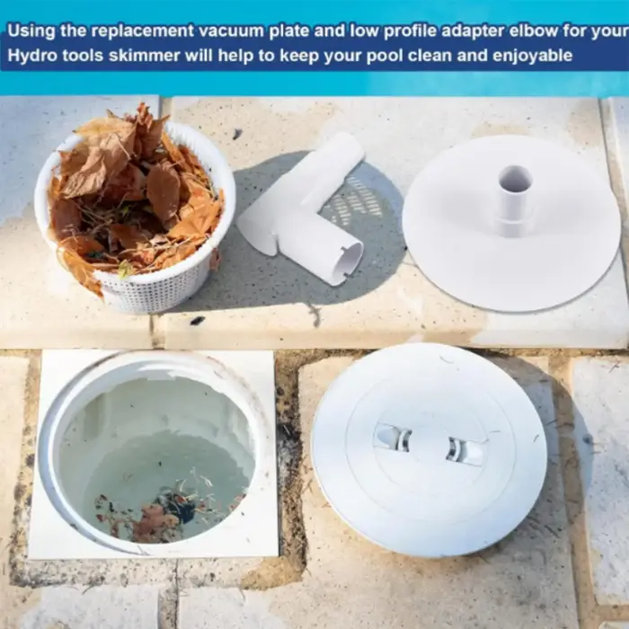 Plaque d'aspiration d'écumoire de piscine pour remplacement