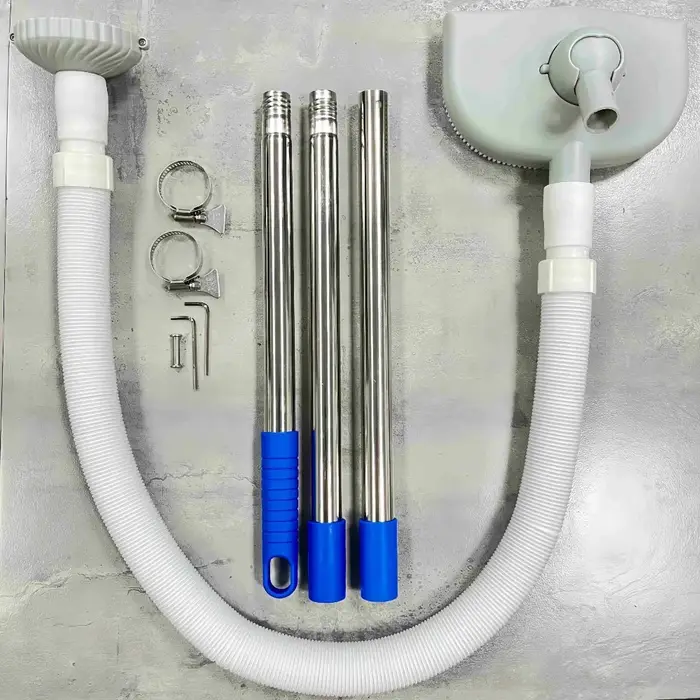 Aspirateur de piscine portatif à aspiration automatique pour extérieur