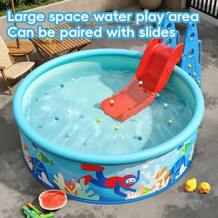 Piscine circulaire non gonflable
