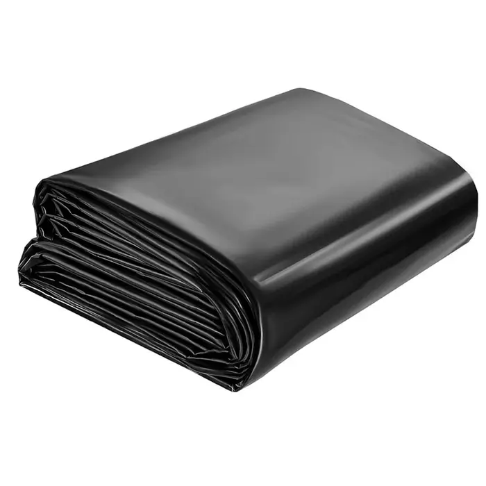 Doublure d'étang B62B-7X10 pieds, épaisseur HDPE, doublures d'étang à poissons pour étangs extérieur