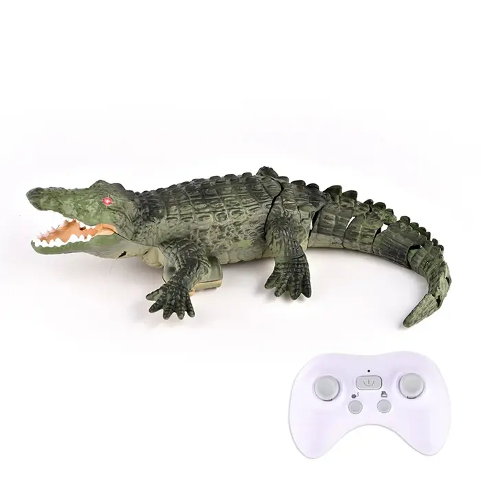 Crocodile RC réaliste pour piscine lac jouets pour enfants étanche télécommande Animal enfants cadea