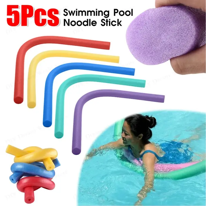 1/5 pièces Portable Flexible EPE apprendre piscine nouilles flotteur d'eau aide flottante pour l'été