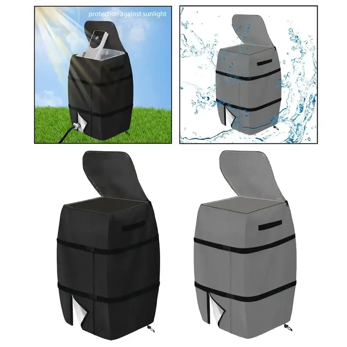 Couvercle de pompe chauffante gonflable pour jacuzzi, 1 pièce, Premium 420D, convient à la plupart d