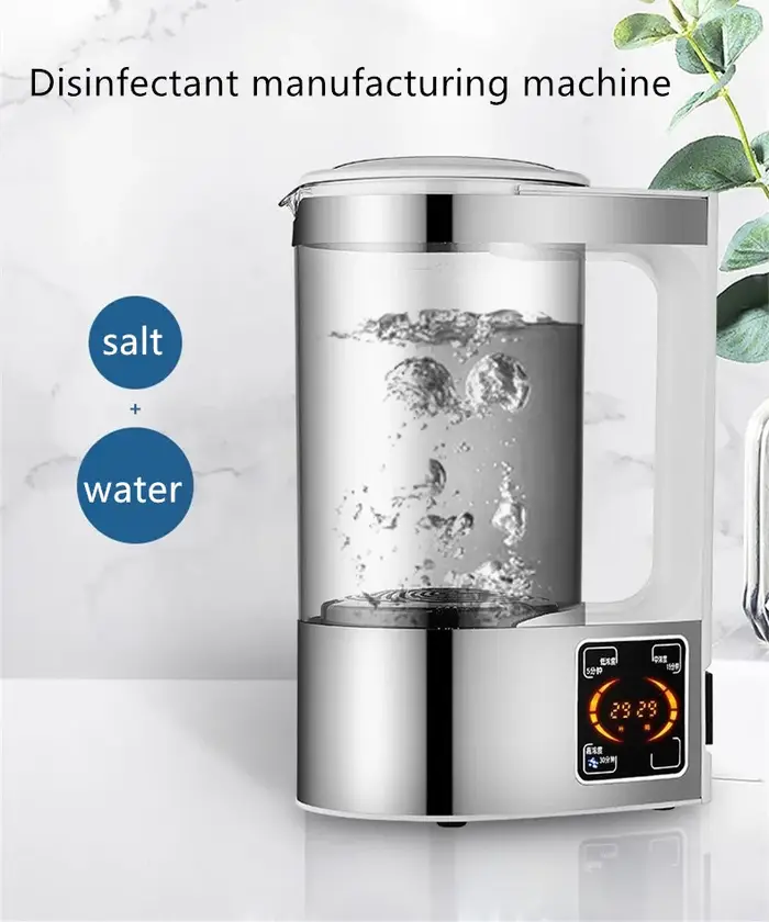 Générateur d'Eau Hypochlorite de Sodium Électrique 100-240V