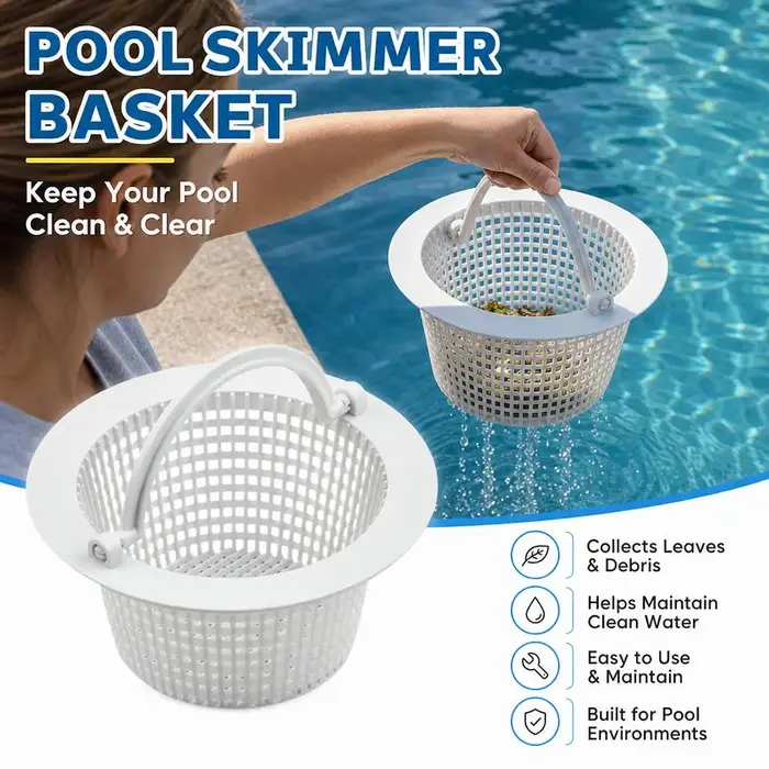 Panier de skimmer pour piscines enterrées