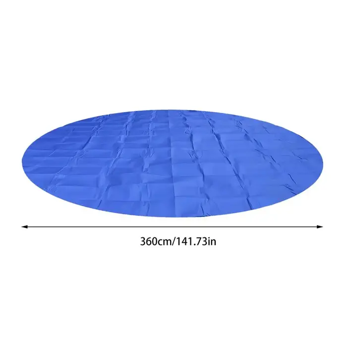 2.45/3/3.6/4.5 mètres piscine ronde étanche robuste sous piscine revêtement de sol tapis de piscine