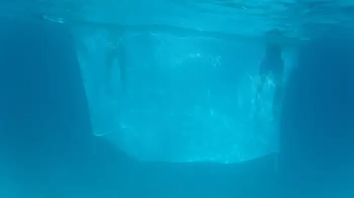 Piscine flottante gonflable de quai d'océan de yacht de mer de tube de PVC avec le filet