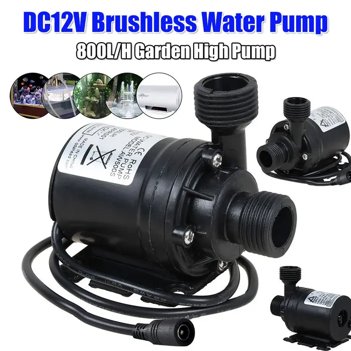 Pompe submersible 18W 800L/H