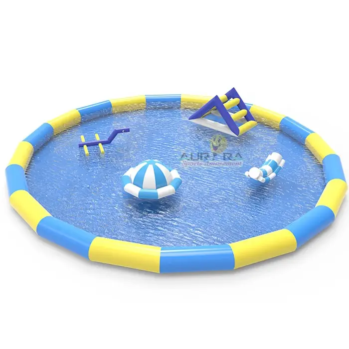 Grande piscine gonflable scellée, jeu pour adultes, piscine d'eau, bateau gonflable flottant