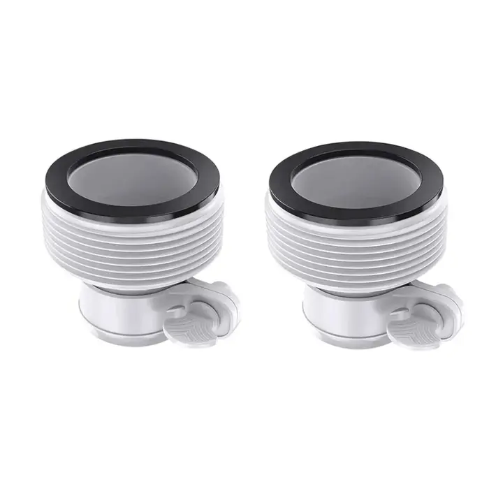 Adaptateur de tuyau de piscine, 2 pièces, pompe à connexion filetée Intex, adaptateur de tuyau de re