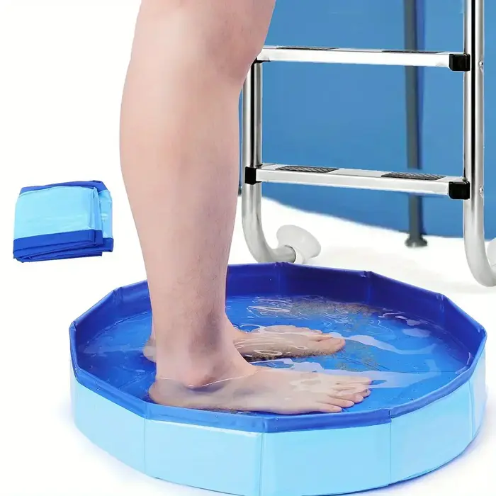 Piscine pliable pour chien