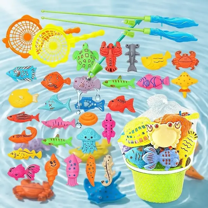 Ensemble de pêche magnétique gonflable pour piscine