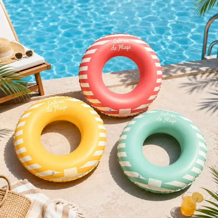1 bouée gonflable pour piscine