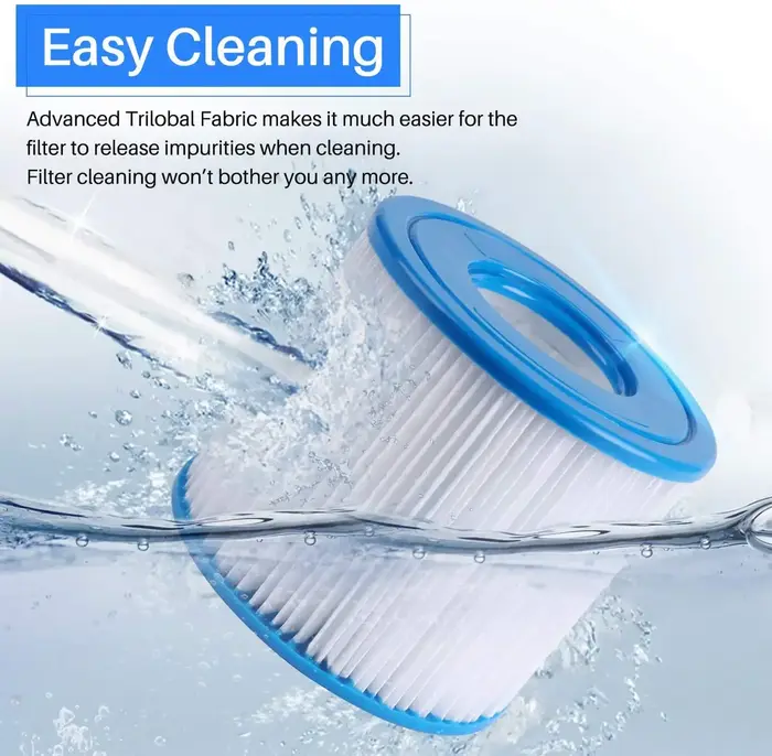 Filtre de remplacement pour piscine de type