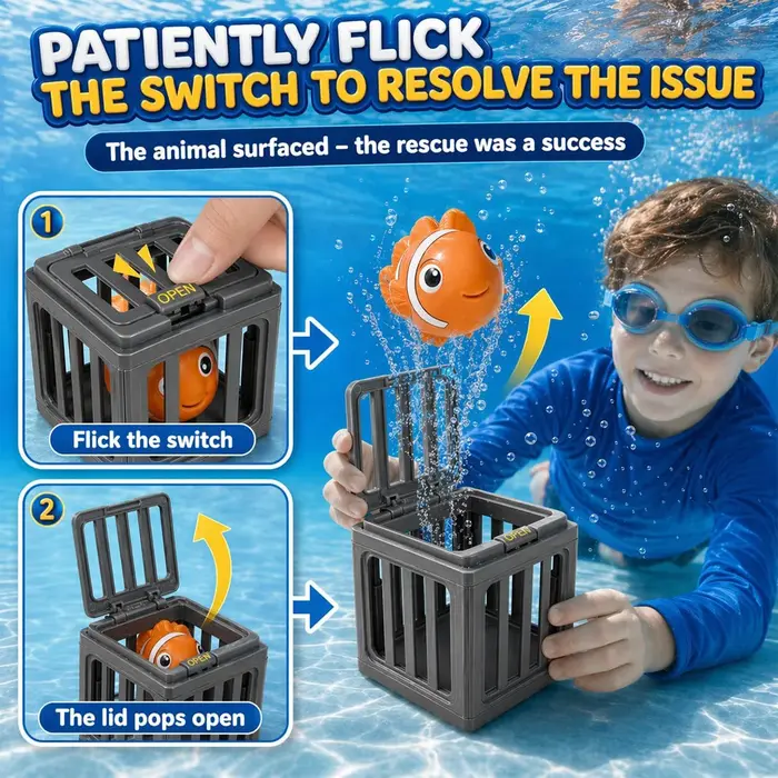 NOUVEAU Jouets de natation et de plongée Fish Box