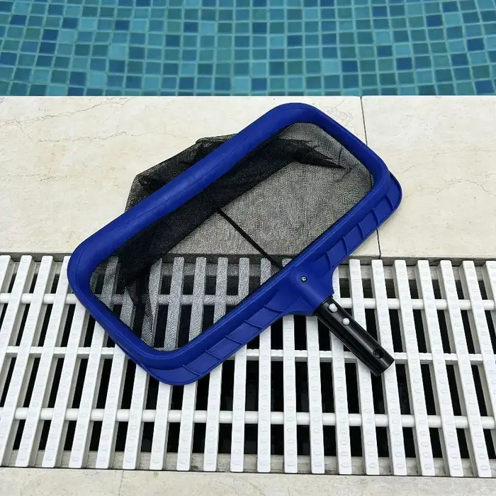 Épuisette de piscine améliorée avec poignée détachable pour le nettoyage des piscines