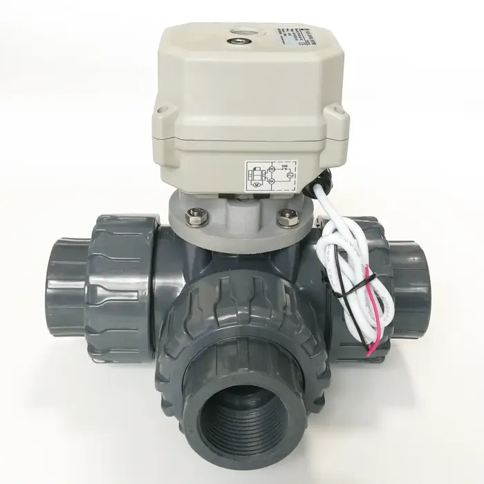 Ture Union – vanne d'eau électrique 3 voies 2 "