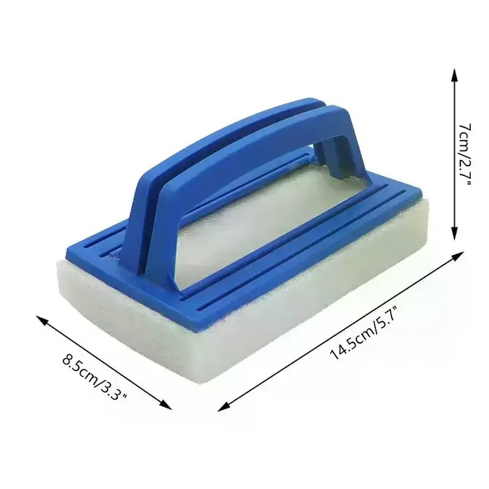 Brosse de nettoyage pour parois de piscine