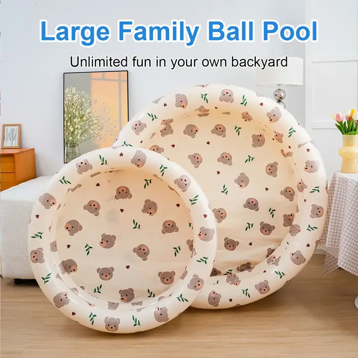 Piscine gonflable pliable portative 1PC