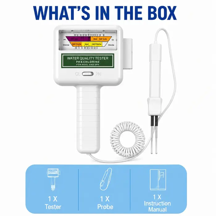 Testeur de qualité de l'eau de piscine ZN-PC101