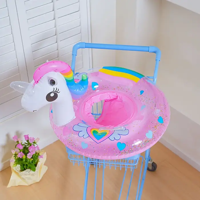 Bouée gonflable licorne pour piscine ﻿ Accessoire de piscine