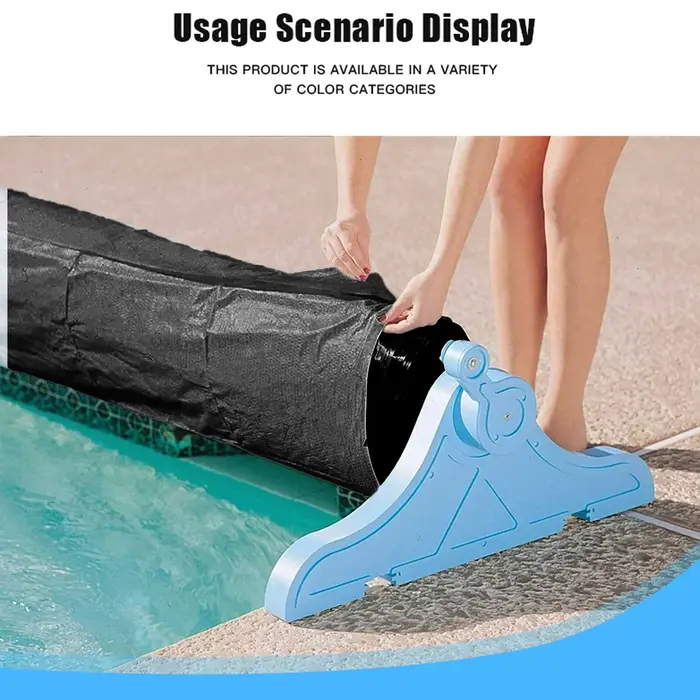 Couverture de bobine solaire de piscine