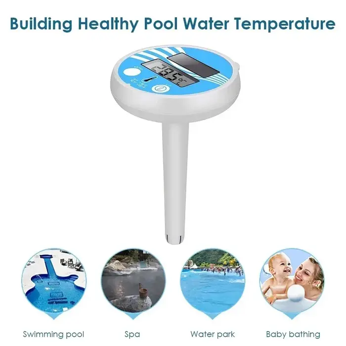 Thermomètre numérique flottant pour piscine