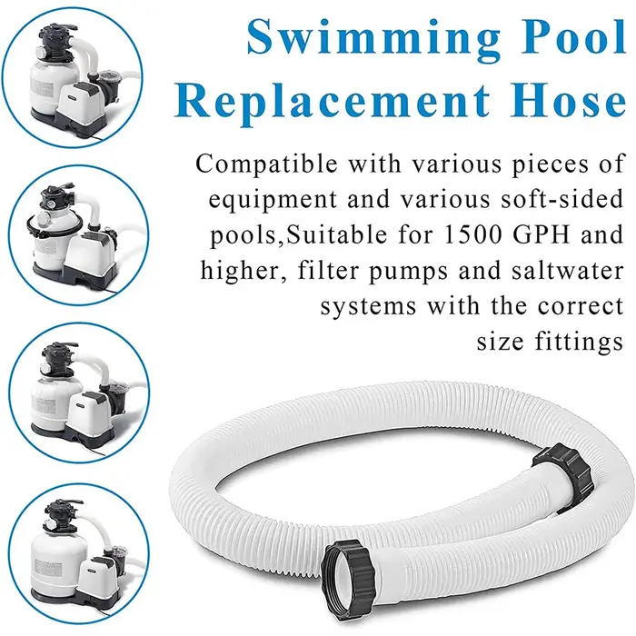 Tuyau de pompe de piscine pour piscines Intex à côtés souples 59 pouces 29060E
