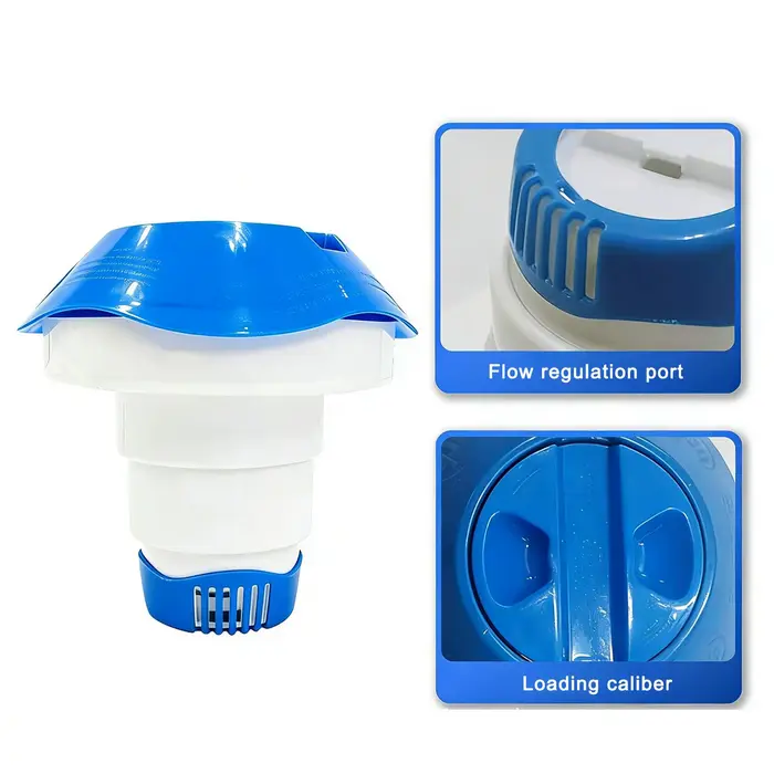 Distributeur flottant de chlore durable pour piscine
