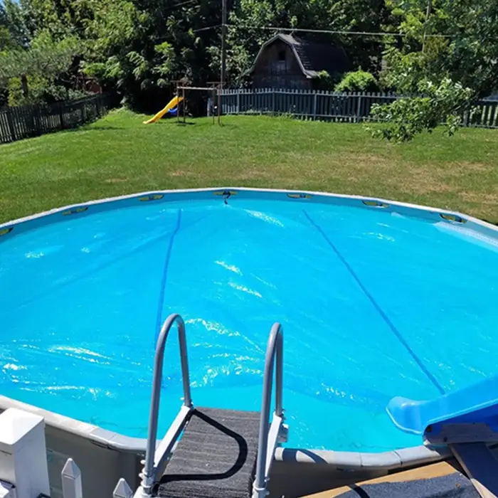 Couverture solaire ronde pour piscine