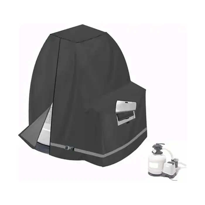 Housse de protection imperméable pour pompe à filtre à sable