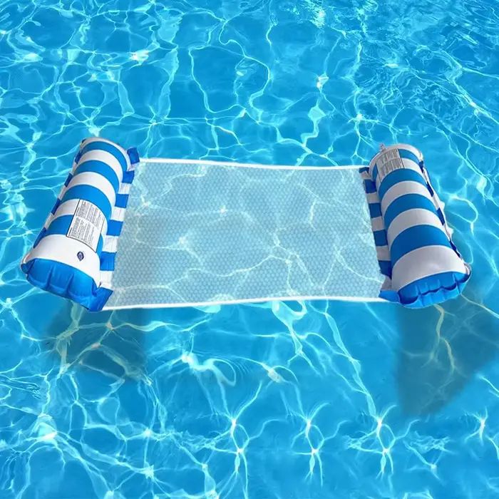 Lit flottant gonflable Lits flottants de piscine, hamac d'eau Portable pliable, chaise longue po