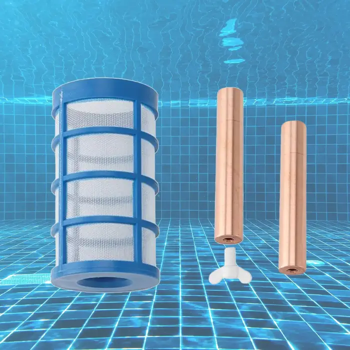 Anode solaire en cuivre pour piscine solaire