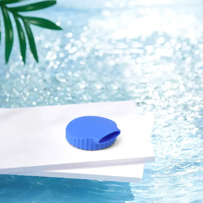 Buse d'entrée de piscine bleue et blanche pour l'entretien
