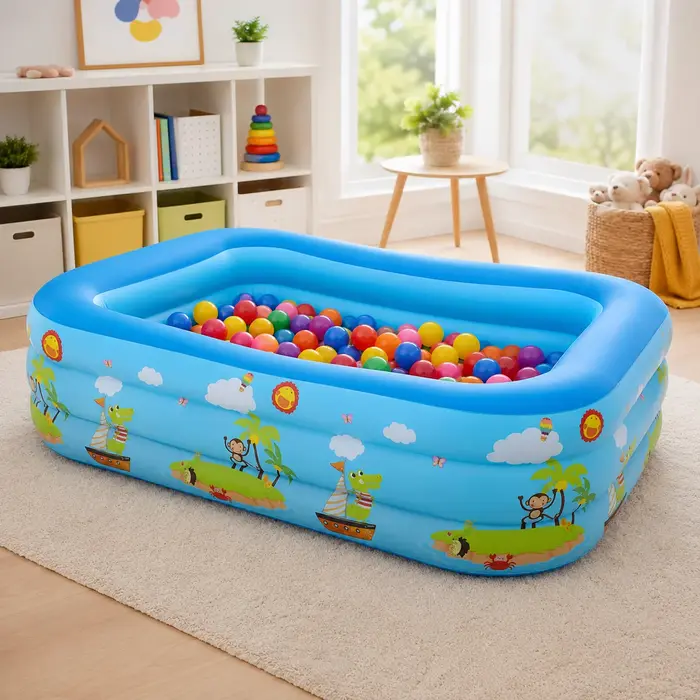 Piscine gonflable 1 pièce en PVC épaissi
