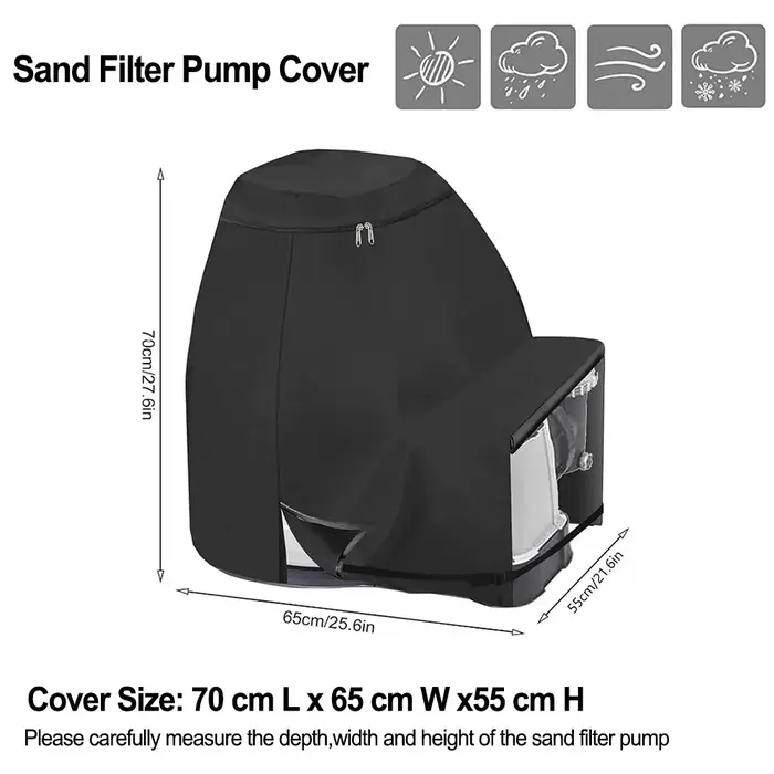 Couvercle de pompe à filtre à sable étanche