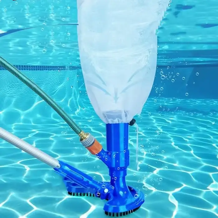 Kit d'outils de nettoyage professionnel pour piscine avec brosse