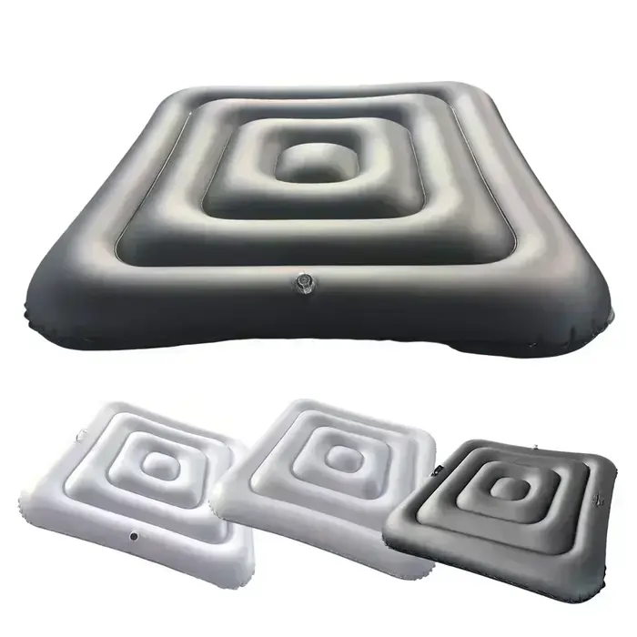 Couverture de piscine gonflable en PVC pour jacuzzi carrés